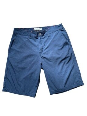 Travis Mathew Blue Shorts, Sorry For Being Awesome-Men’s 34